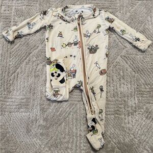 Bellabu Bear Bunny Workshop Bamboo Convertible Footie